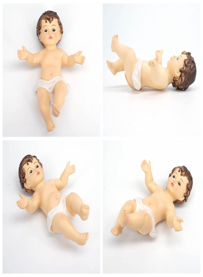 GiftYou Resin Baby Jesus Figurine - Nativity Collectible Statue and Holy Faith Gifts (2.4 inch) - Image 3