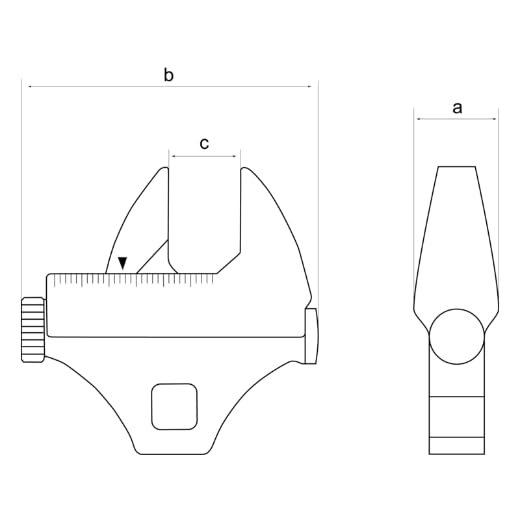 Bahco Crowfoot Wrench Ajust 38 - Image 3