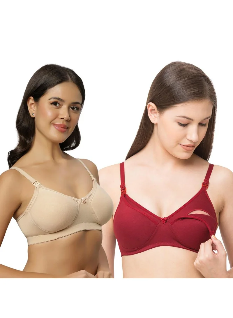 TUMMY Cotton Maternity Postpartum Without Underwire Nursing Bra for Breastfeeding