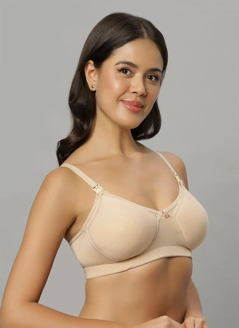 TUMMY Cotton Maternity Postpartum Without Underwire Nursing Bra for Breastfeeding