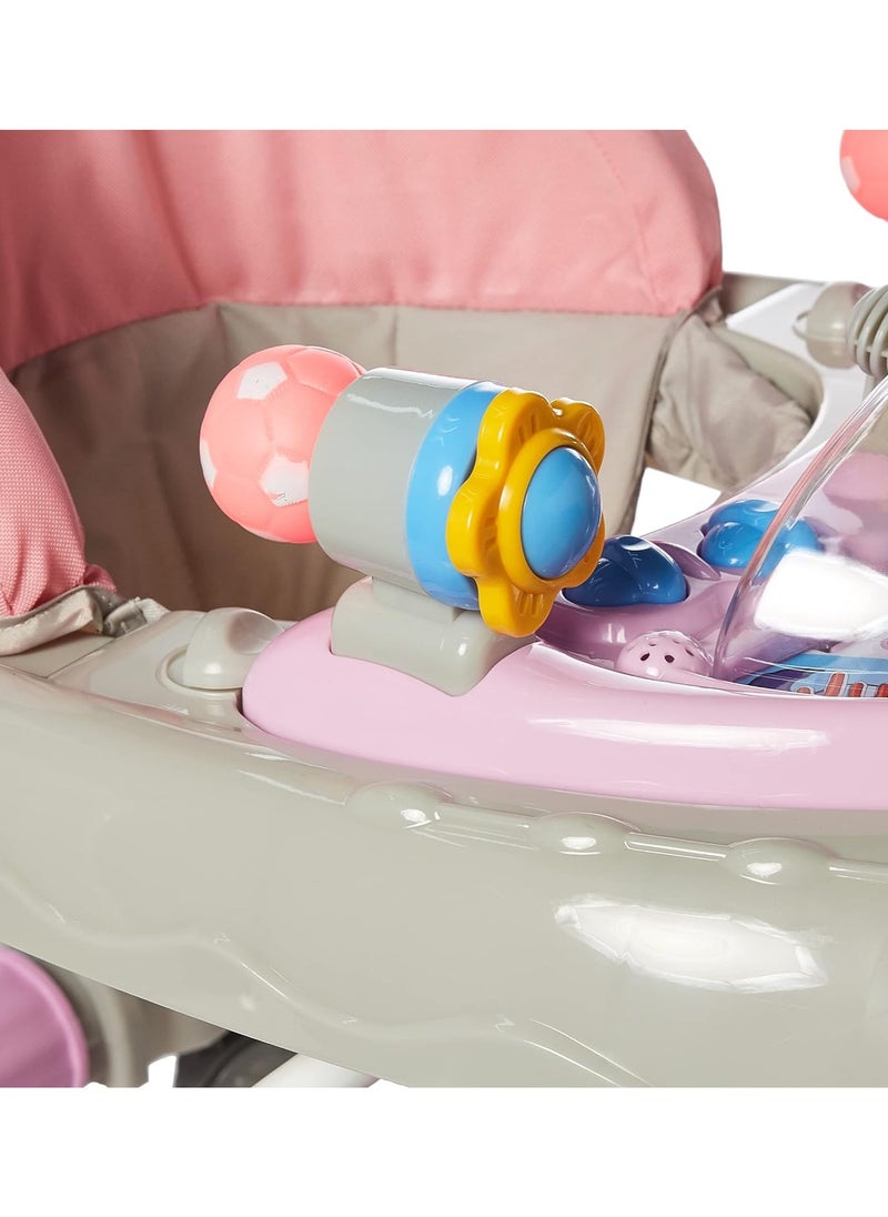 Rally - Multi Function Foldable Soft Cushioned Seat 2 In 1 Baby Walker Rocker - Image 1