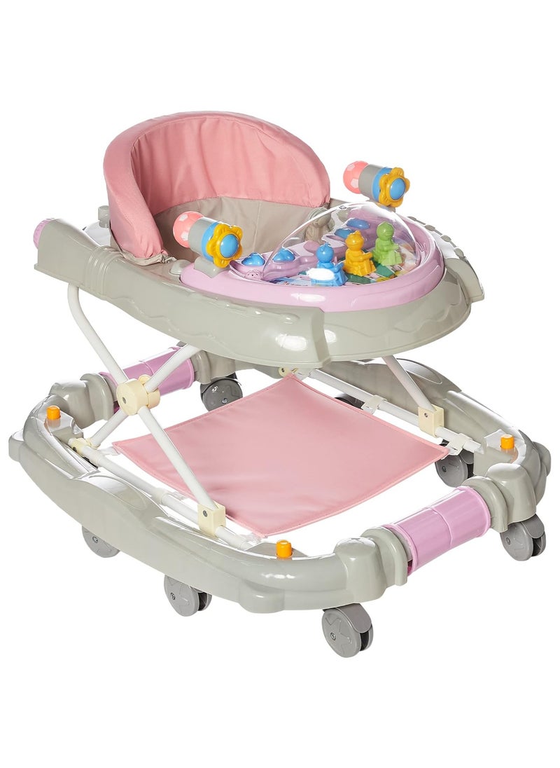 Rally - Multi Function Foldable Soft Cushioned Seat 2 In 1 Baby Walker Rocker - Image 1
