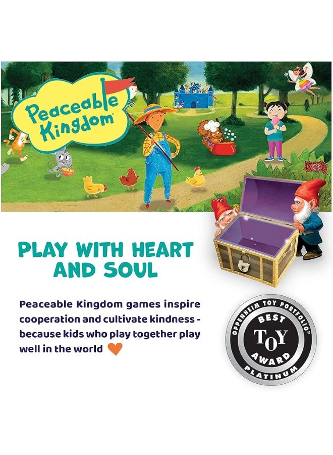 Peaceable Kingdom مملكة السلام الأقزام في الليل لعبة متاهة تعاونية من 2 إلى 4 أطفال أعمارهم 6 سنوات فما فوق - Image 2