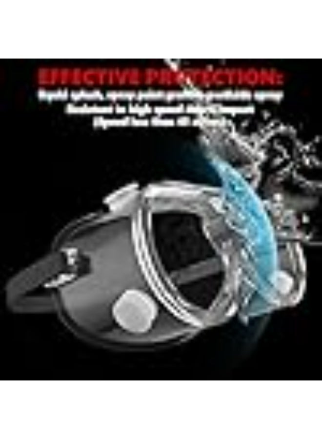 Generic Anti-Fog Protective Safety Goggles Clear Lens Wide-Vision Adjustable Chemical Splash Eye Protection Soft Lightweight Eyewear  - Image 4