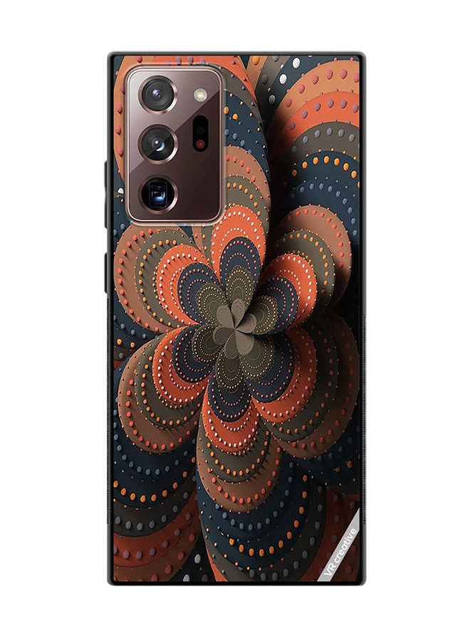 VR CREATIVE Protective Case Cover For Samsung Galaxy Note20 Ultra 5G Flower Design Multicolour - Image 1