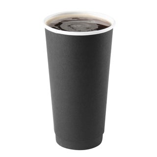 Restaurantware 20 Ounce Disposable Coffee Cups 250 Insulated Double Wall Paper Cups  Lids Sold Separately Leakproof Black Paper Hot Beverage Cups RolledRim Serve Coffee Or Hot Chocolate - pzsku/Z226598DDC15FCB8A12B4Z/45/1750416832/86c95df5-b42f-4532-8b9b-ff128c8d2c48