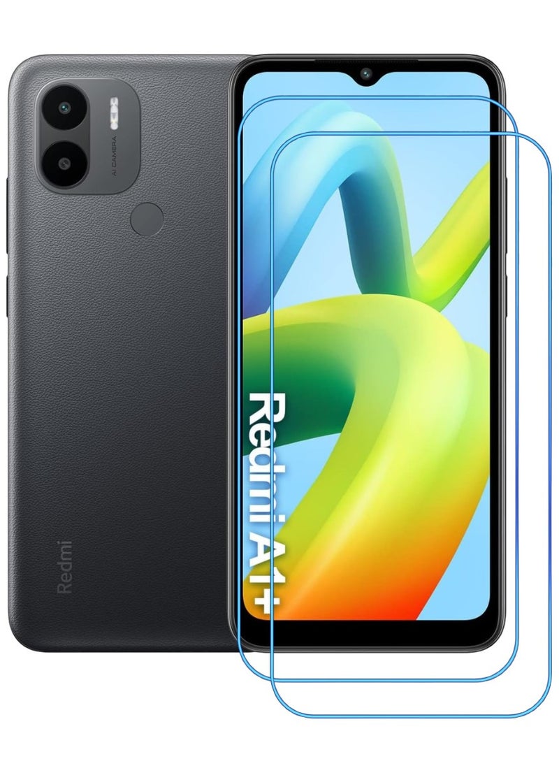 ACLIX 2 Pieces Antistatic ESD Dustproof Premium Quality High Definition Clear Tempered Glass Screen Protector Designed For Xiaomi Redmi A1+ - Image 1