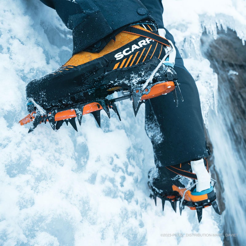 Petzl حقيبة كرامبون للبالغين من بيتزل، أسود/أحمر، مقاس واحد، V01 - Image 2