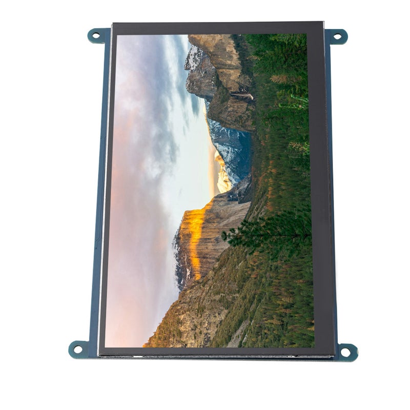 شاشة عرض فائقة الوضوح 1024x600 مع واجهة متعددة الوسائط شاشة LCD بدقة عالية بحجم 7 بوصة وشاشة لمس سعوية مع مناسبة لـ RPi - Image 4