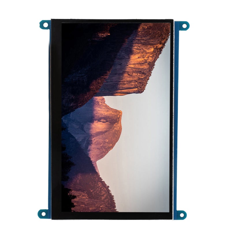 شاشة عرض فائقة الوضوح 1024x600 مع واجهة متعددة الوسائط شاشة LCD بدقة عالية بحجم 7 بوصة وشاشة لمس سعوية مع مناسبة لـ RPi - Image 2