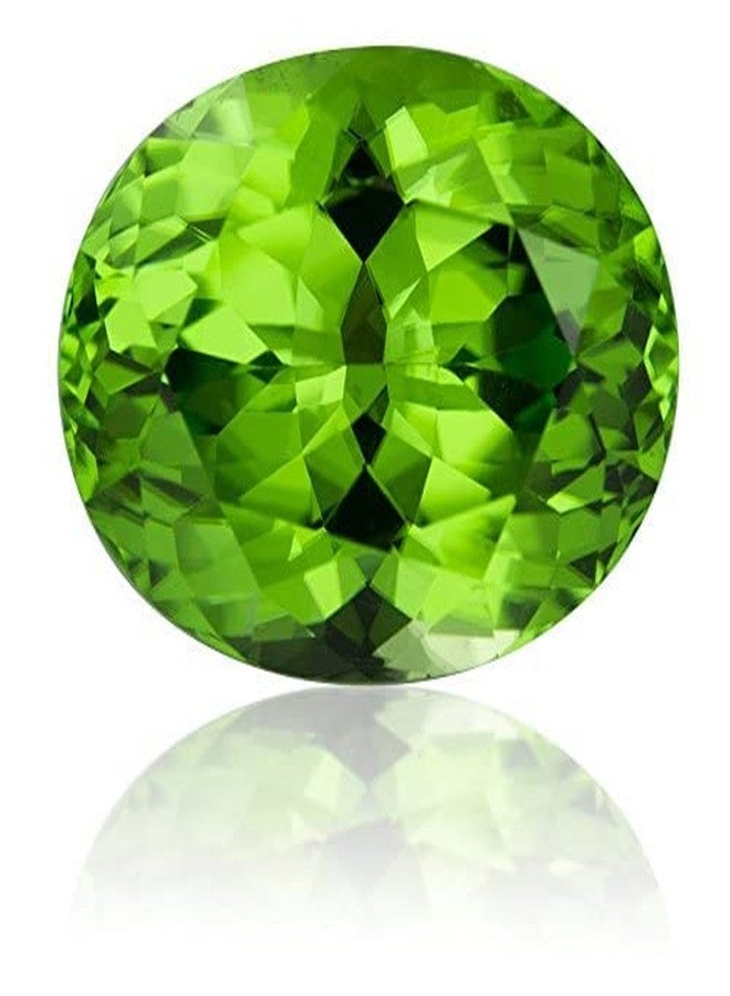 GEMS RIVER 3.25 Ratti 2.20 Carat Peridot Gemstone Original Certified with Lab Report & Guarantee Certificate Natural Peridot/Mani Stone A++ Quality for Astrology Benefits for Men & Women (B366) - Image 2