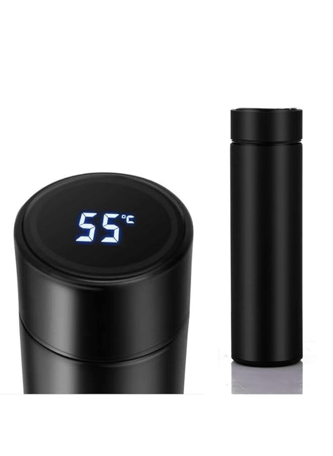 Zaboon - Bottles With Digital Temperature Display Coffee Tea Infuser Bottle Led Thermal Cup Stainless Steelinner304 Outer 201 Sports Automotivetravel Mugbpafree Leak Proof - Image 1