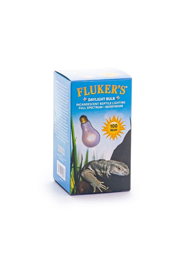 Fluker's Incandescent Reptile Lighting, Full Spectrum Daylight Bulb for Reptiles, Made with Neodymium, Provides Infrared Light, 100-Watt - Image 2