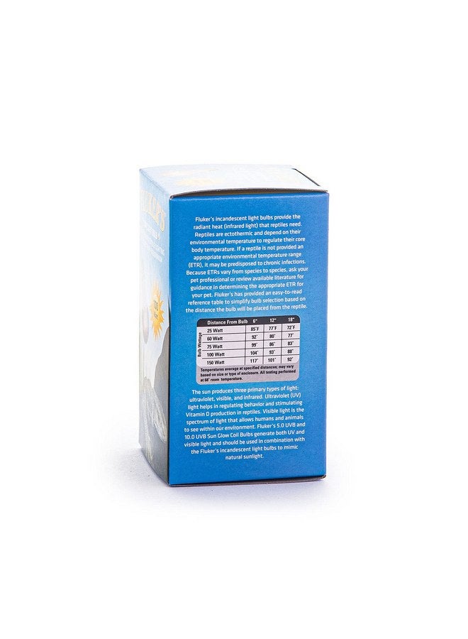 Fluker's Incandescent Reptile Lighting, Full Spectrum Daylight Bulb for Reptiles, Made with Neodymium, Provides Infrared Light, 100-Watt - Image 4