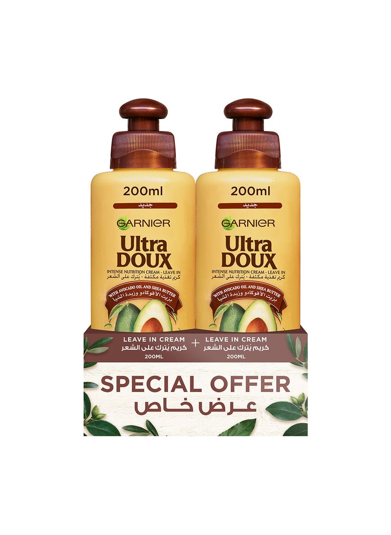 Ultra Doux Avocado Leave-in Cream 200 ml Twin Pack - pzsku/Z22665812516B79EF40B5Z/45/_/1665374852/2a6b8431-14f7-49fc-97d6-4a10d85c4760