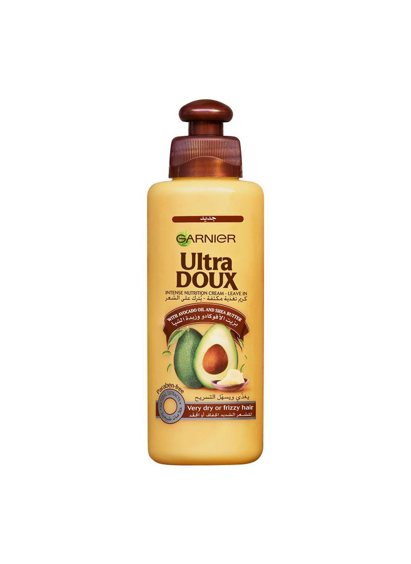 Garnier - كريم ألترا دو الأفوكادو الذي يترك على الشعر 200 مل، عبوة مزدوجة - Image 1