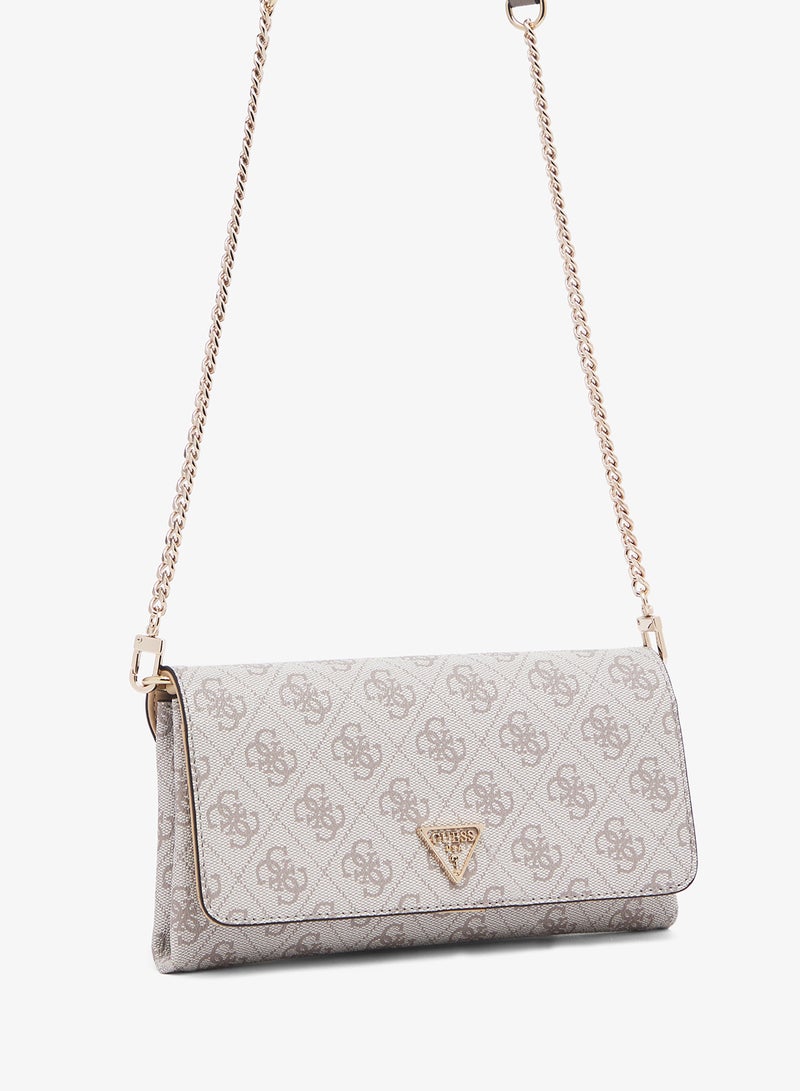 GUESS Noelle Flap Over Crossbody - Image 3