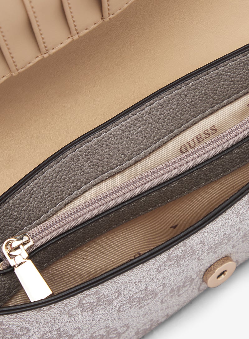 GUESS Noelle Flap Over Crossbody - Image 5