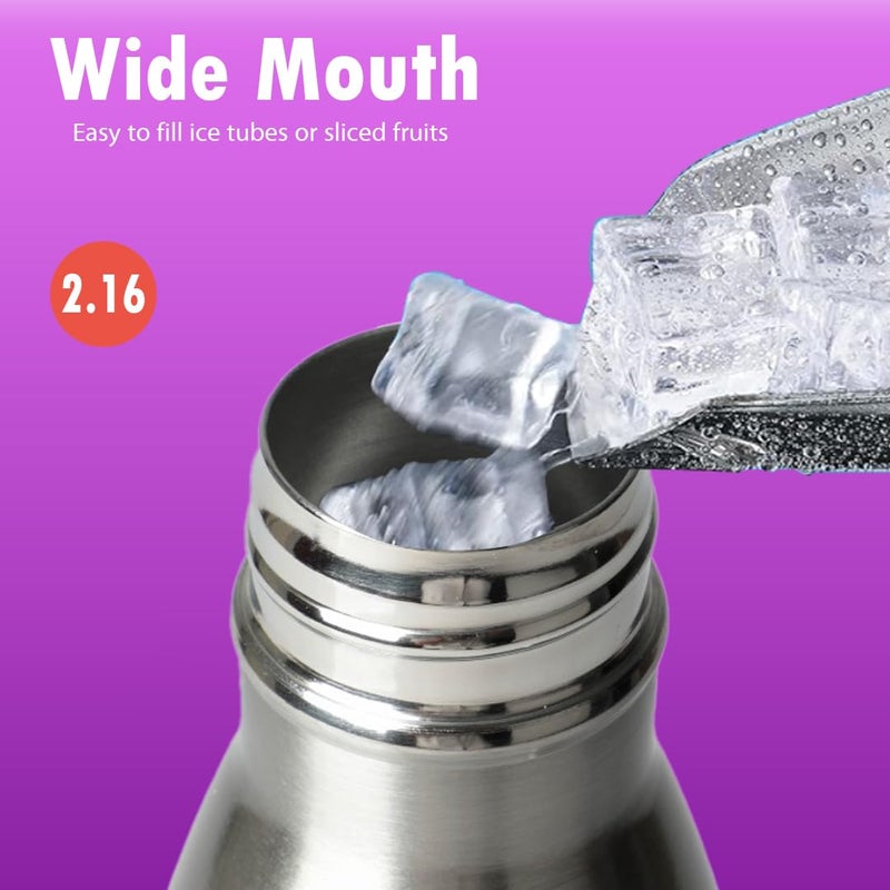Bister Insulated Stainless Steel Water Bottle Tempsheild Technology 24Hrs Cold 12 Hrs Hot BPA Free Leak Proof Colder Hotter Longer 750 Ml Matt Polishing - Image 4