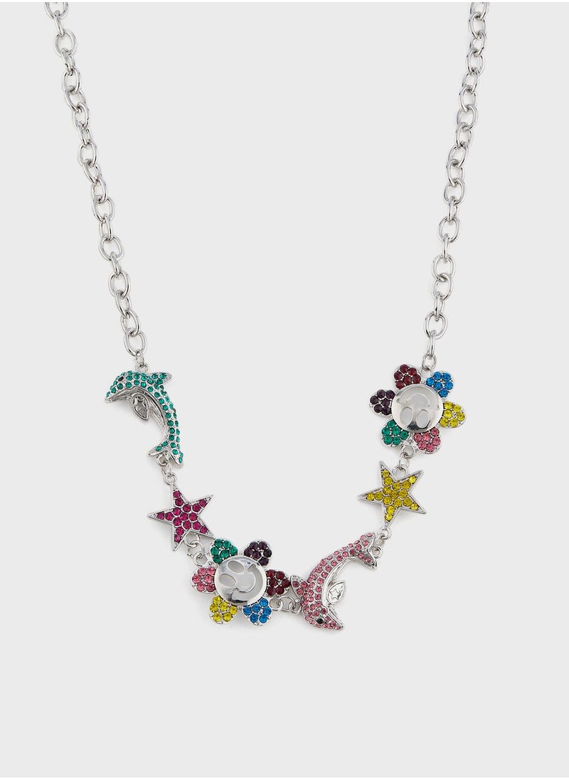 Ginger - Statement Charm Necklace - Image 1