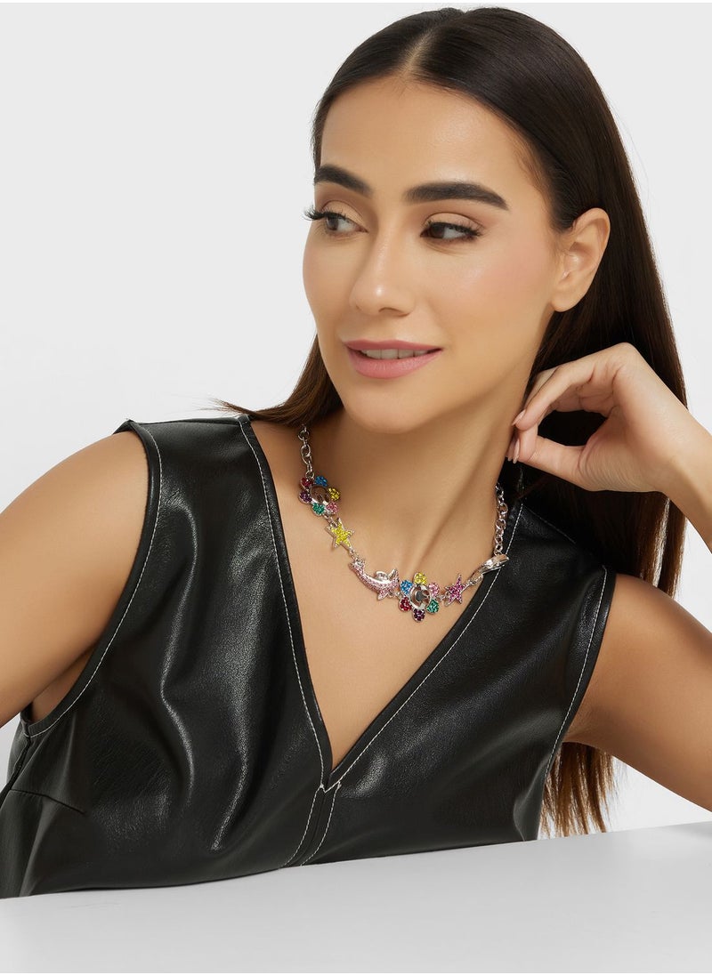 Ginger - Statement Charm Necklace - Image 1