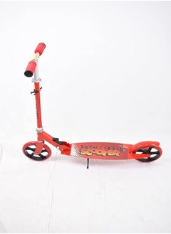 Generic Foldable Jumbo Scooter With Brake - Heavy Duty Metal Body (Red)  - Image 2