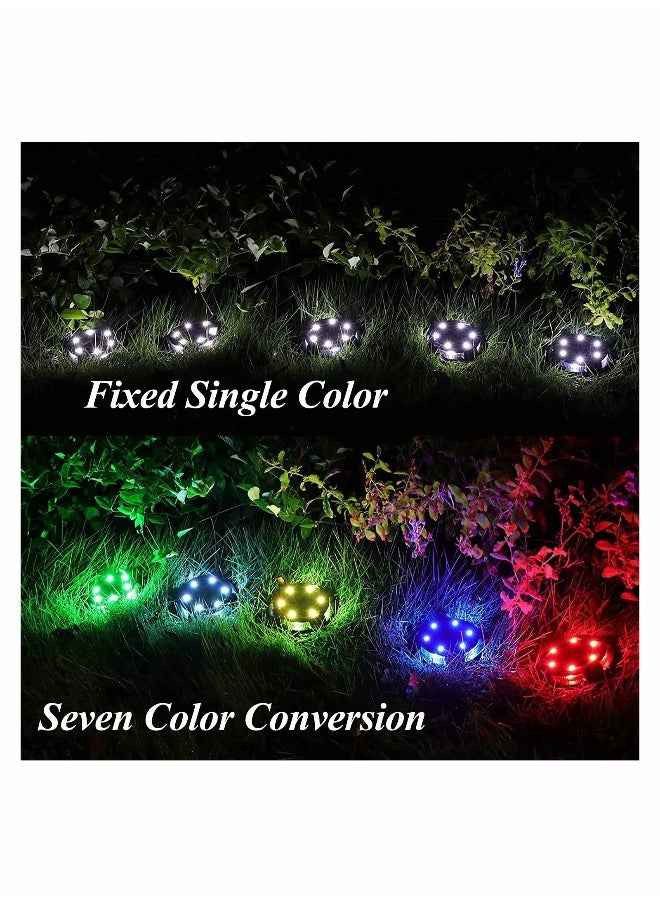 Generic Solar Ground Lights Outdoor, Multi-Color Auto-Changing Solar Outdoor Lights（4pcs）  - Image 4