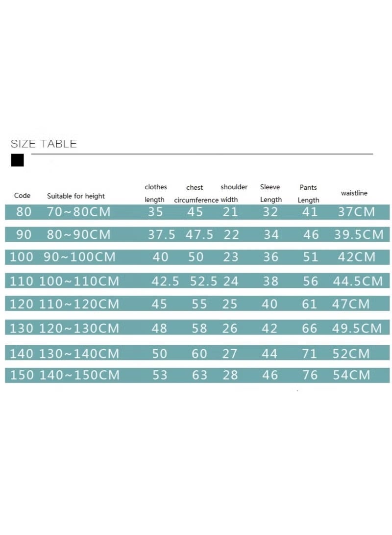 مجموعة ملابس داخلية حرارية للأطفال بلون واحد، قمصان وسروال ناعم، مجموعة ملابس نوم ناعمة للأطفال - Image 5