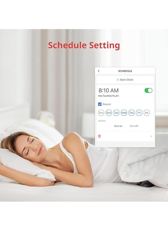 SwitchBot Bot Smart Button for Switch On/Off - Transform Regular switch to Smart Switch (White)