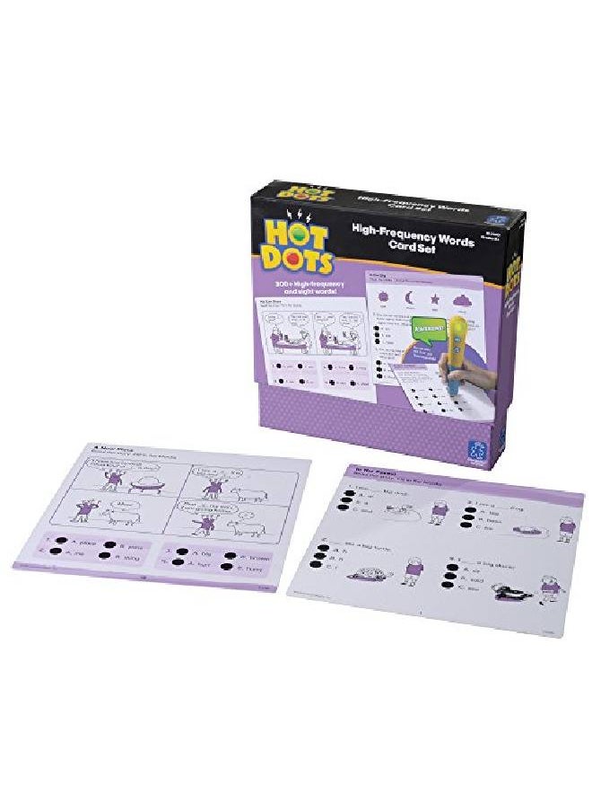 Hot Dots Highfrequency Words Card Set 300+ Words Homeschool Learning Workbooks Reading Success Ages 5+ - pzsku/Z2266C138D8AFD142B1F7Z/45/_/1652723661/ee581c13-bd57-4ad9-b2df-c3483b3fe2e2