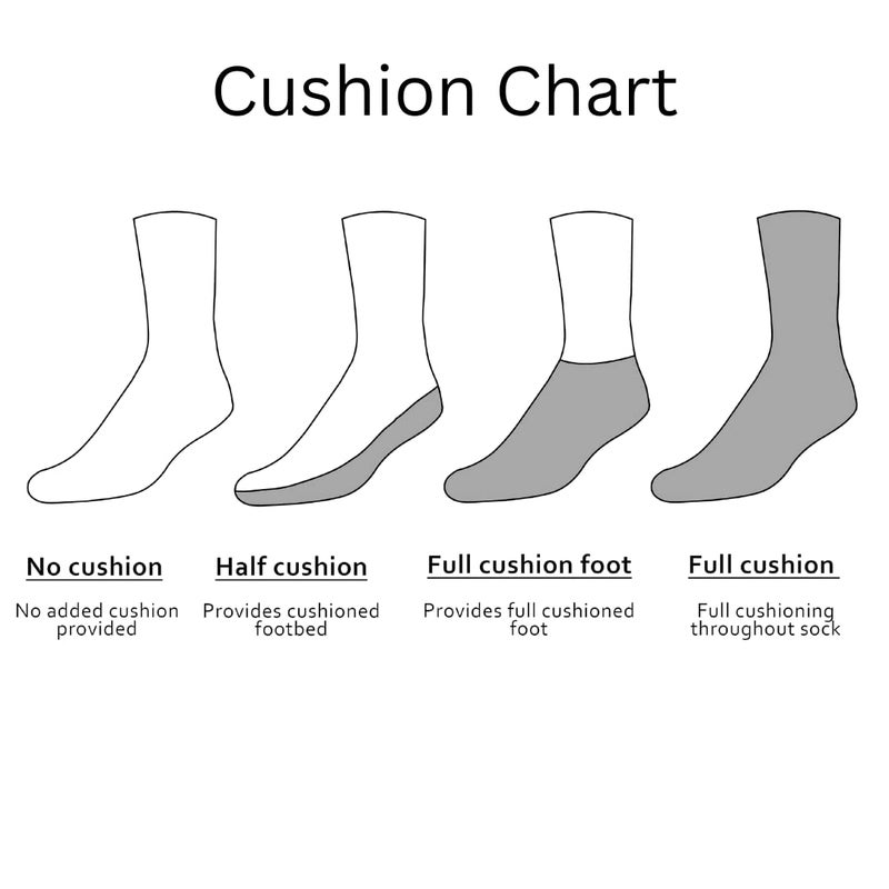 Wrangler Men's Western Boot Socks, Grey, Sock Size: X-Large/Shoe Size: 12-16 (Three Pairs) - Image 4