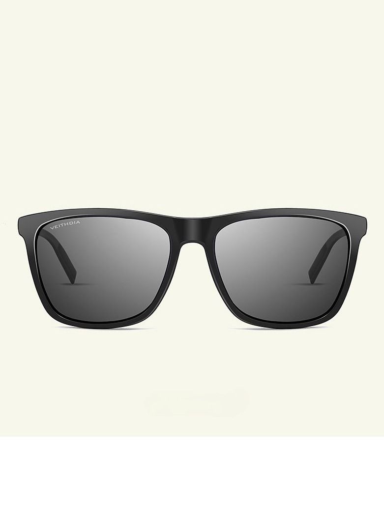 Veithdia Mix and Match Colorful Polarized UV Resistant Square Sunglasses - Image 2