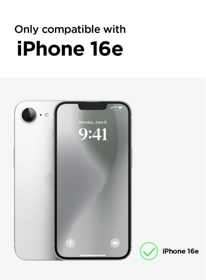 DUSALA iPhone 16e Case Cover Premium Silicone with Soft Microfiber Lining Anti-Scratch Shockproof Protective Phone Cover for iPhone 16e 6.1-inch - Image 2