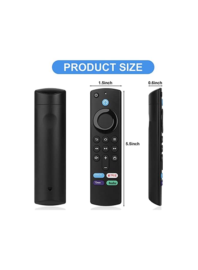 Excefore Replacement 3rd-Gen Voice Remote Control Fit for Amazon Fire TV Stick Max Sub L5B83H L5B83G 2nd-Gen Voice Remote  - Image 4