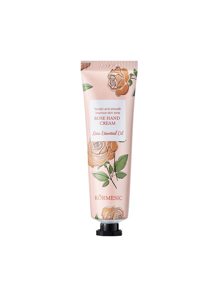 Kormesic عبوة من 2 كريم يد برائحة الورد 30 جم | ترطيب وتنعيم البشرة - Image 1