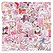 UBOFUGS 110 Pcs Disco Cowgirl StickersPink Disco Party DecorWestern Cowgirl Aesthetic Waterproof Stickers for Water Bottle Laptop Skateboard Pink Preppy Decor for Teen Girl Bedroom Decor - Image 3