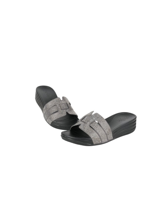 Michelle Morgan - 092-3024 Michelle Morgan Ladies Casual Sandals 414RJ901 Pewter - Image 1