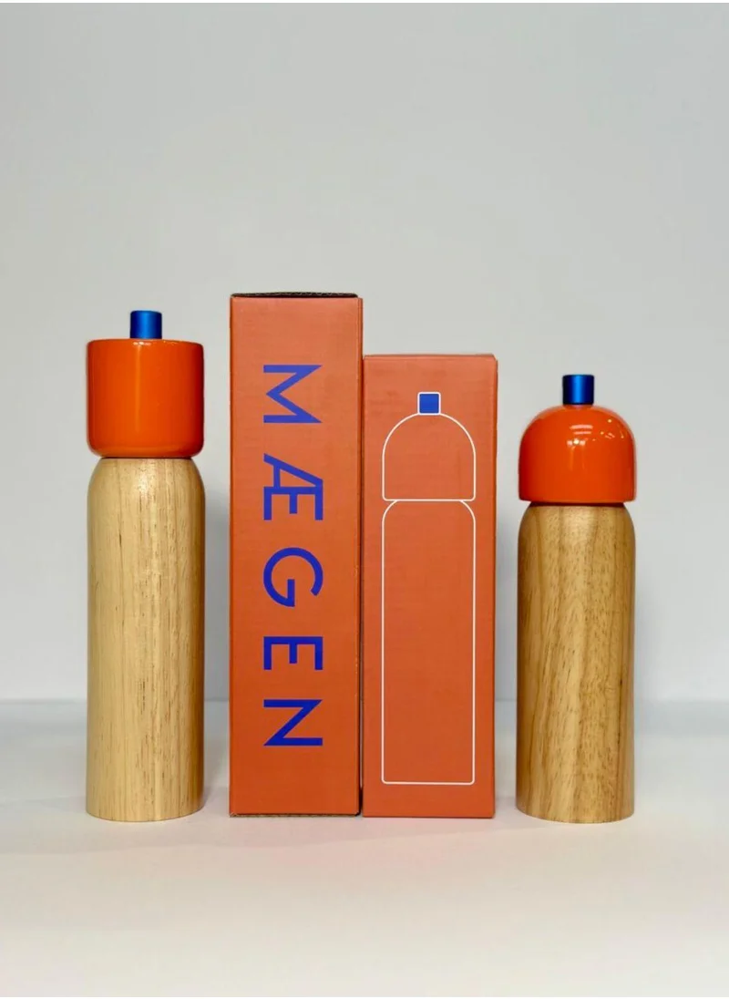 Maegen Large Grinder - Orange/Blue