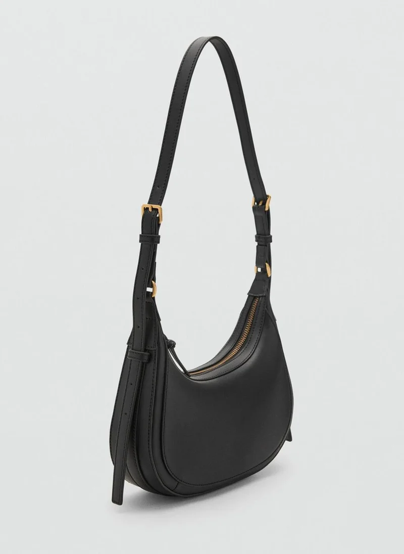 MANGO Lake Oval Shoulder Bag