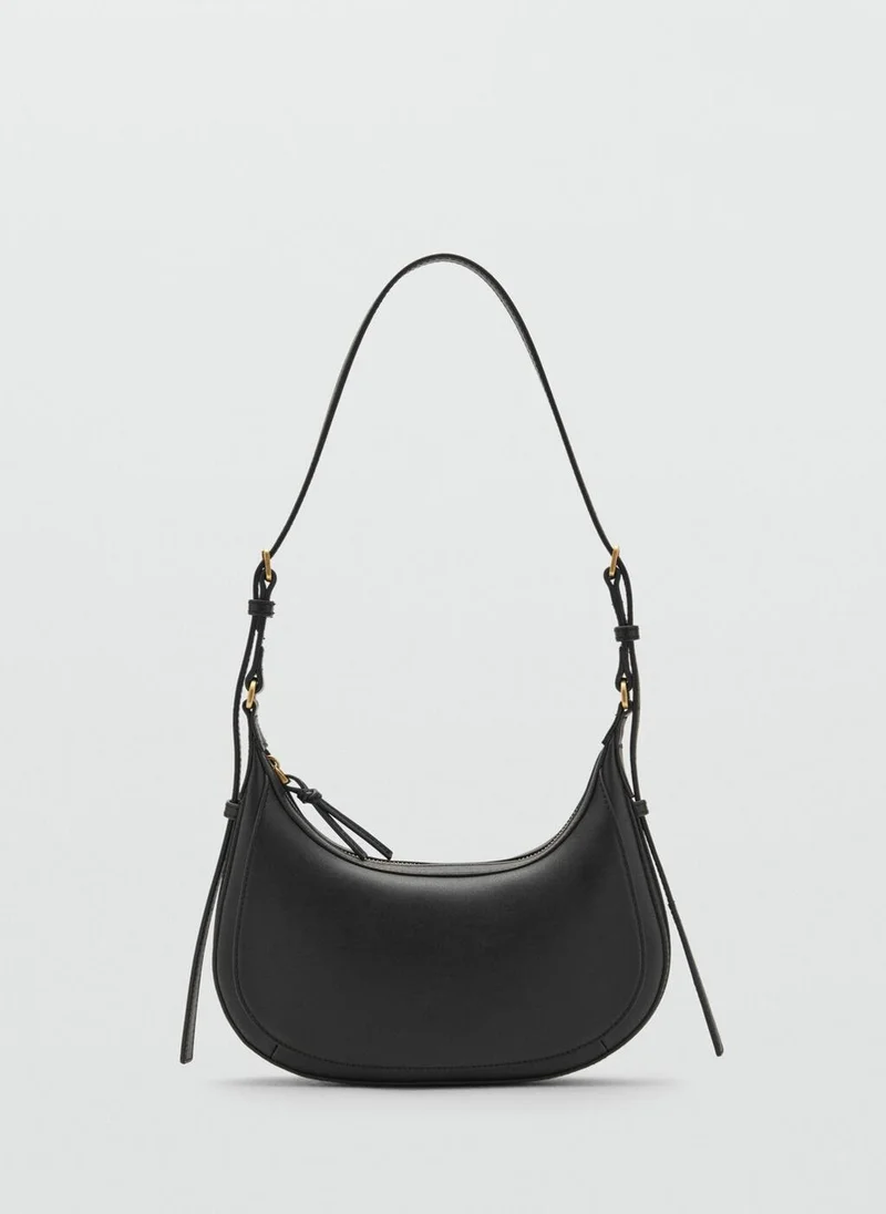 MANGO Lake Oval Shoulder Bag
