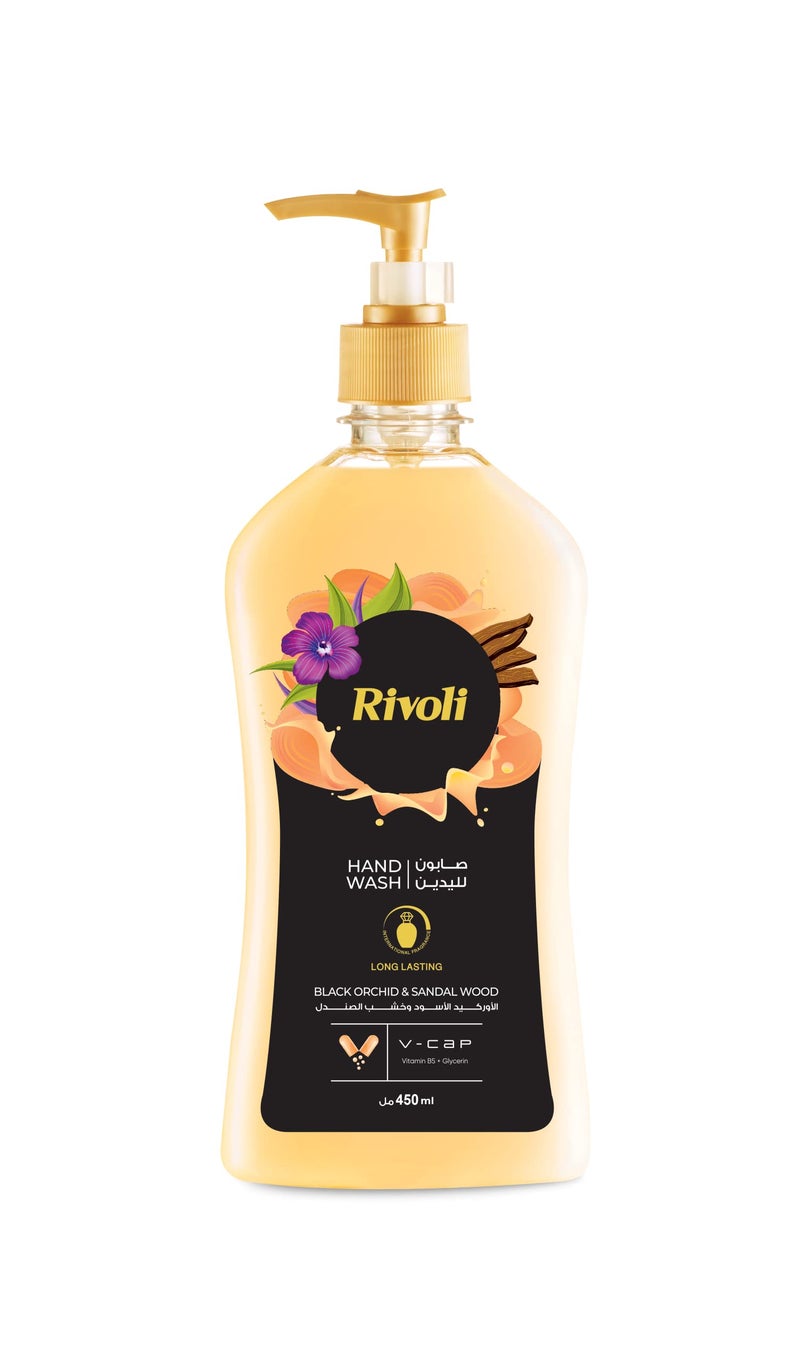 Rivoli hand wash 450 ml, black