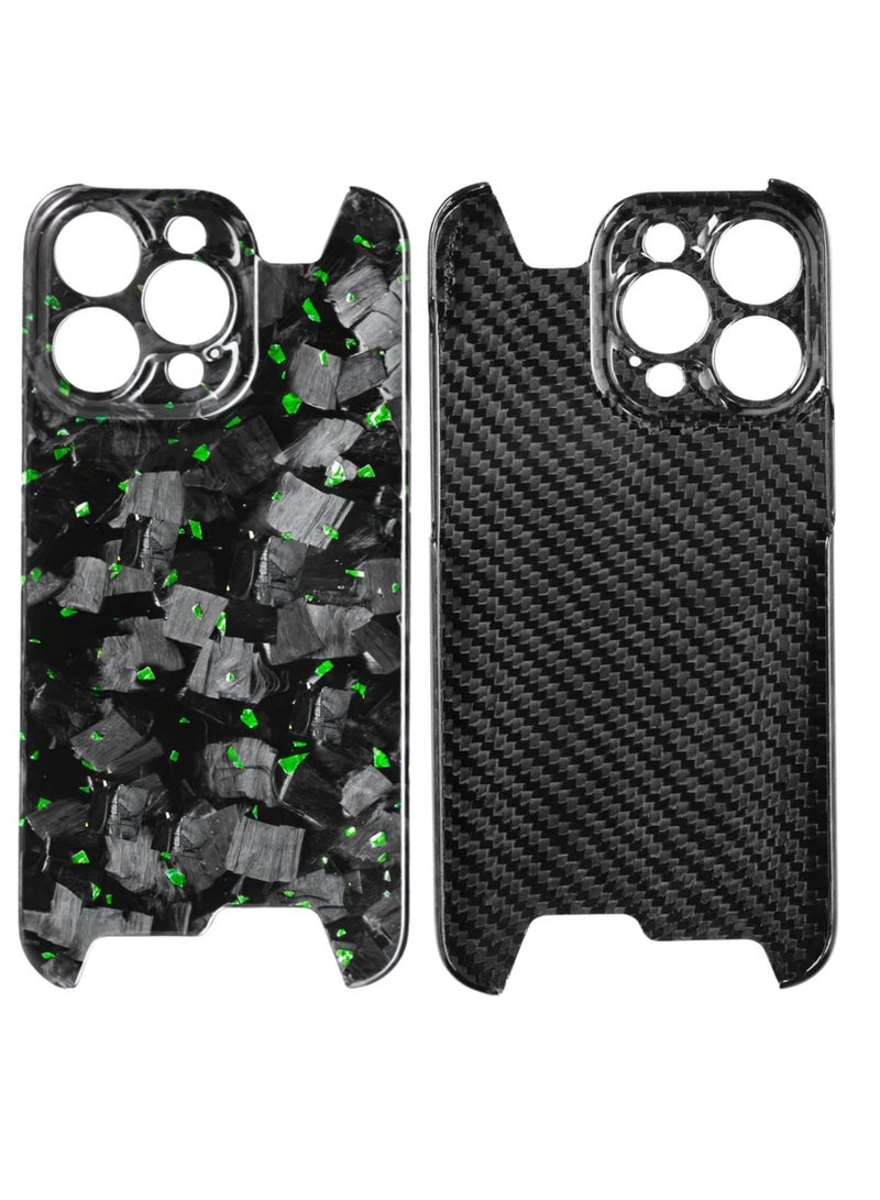 SOLARAE Real Aramid Carbon Fiber Ultra Thin Case Cover For iPhone 14 Pro Max (Green) - Image 1