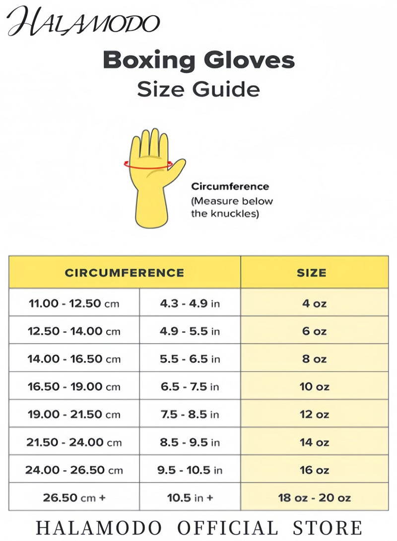 Halamodo قفازات ملاكمة للأطفال، تدريب احترافي، قفازات تركيز كيس الملاكمة الثقيل، راحة يد جيدة التهوية، متعددة الطبقات - Image 5