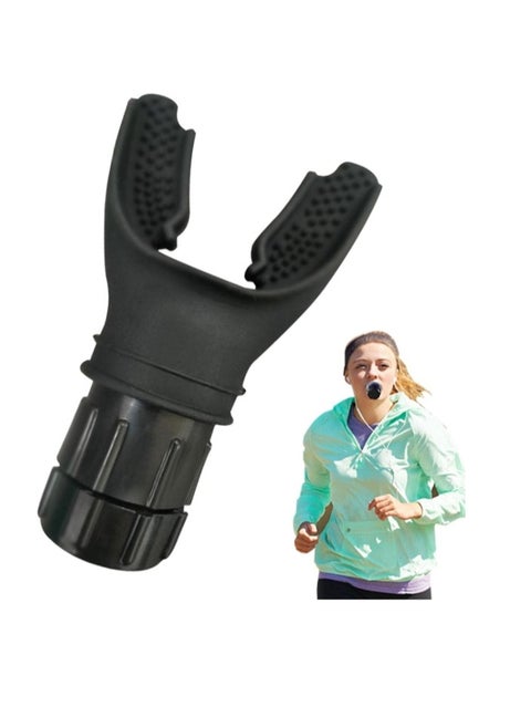 Portable Lung Capacity Abdominal Breathing Trainer with Adjustable Resistance Fitness Trainer Breathing Exercise Device Lung Exerciser Device Expands restores Lung Capacity Inspiratory Muscle Trainer