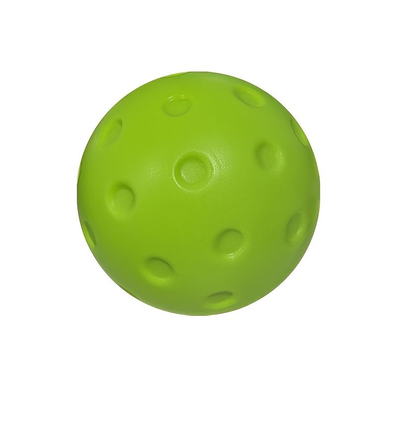 Yellow Silent Pickleball 2.76 Inch Soft PU Foam Balls for Beginner Training Indoor Outdoor - Image 5