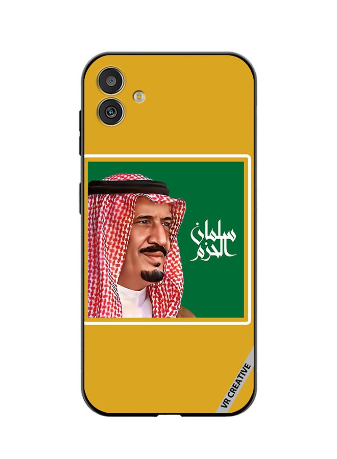 VR CREATIVE Protective Case Cover For Samsung Galaxy M13 5G Mohammed Bin Salman Design Multicolour - Image 1