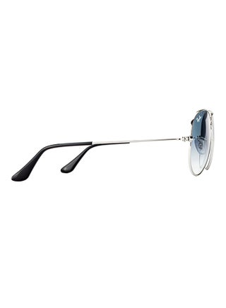 Unisex Full Rim Pilot Sunglasses - RB3025 003/3F - Lens Size: 58 mm - Silver - view 4