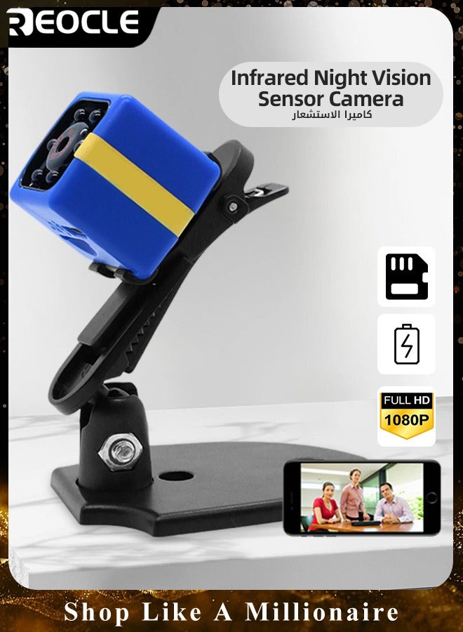 REOCLE Upgraded Mini Camera 1080P Hidden Camera Portable Small HD Nanny Cam with Night Vision & Motion Detection Indoor Security Camera for Home and Office - Image 1