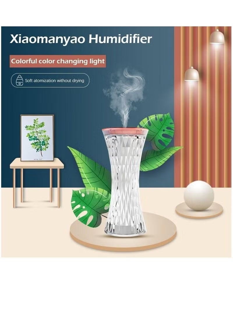 GENNEXT New Small Waist Humidifier USB Charging Desktop Humidifier Air Humidification Romantic Atmosphere Lamp - Image 4