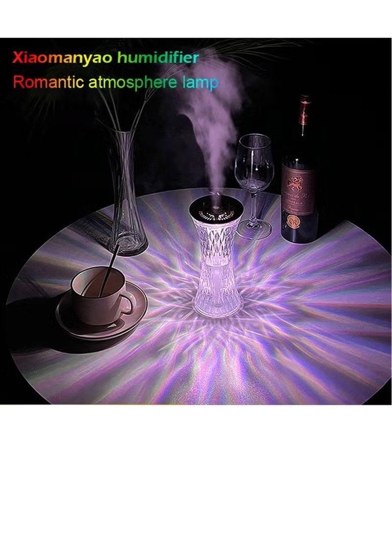 GENNEXT New Small Waist Humidifier USB Charging Desktop Humidifier Air Humidification Romantic Atmosphere Lamp - Image 2